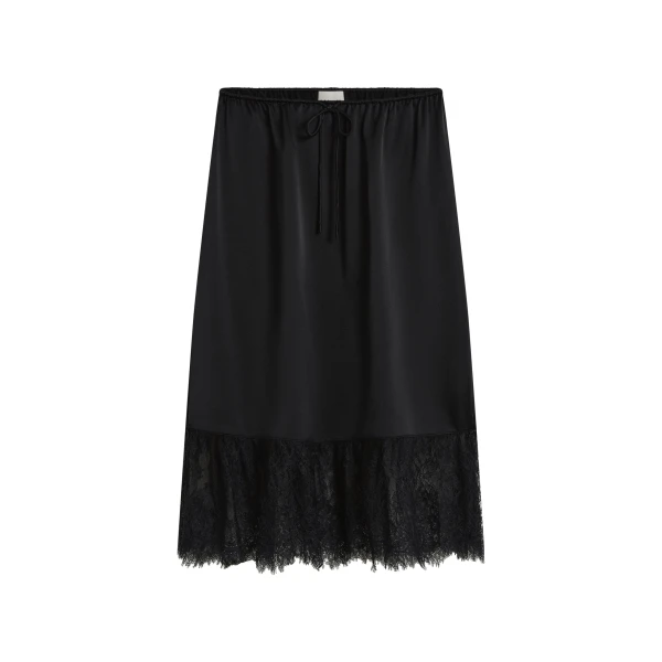 Posse Blake Skirt in Black | Midi Skirts | Luxury Shoes 