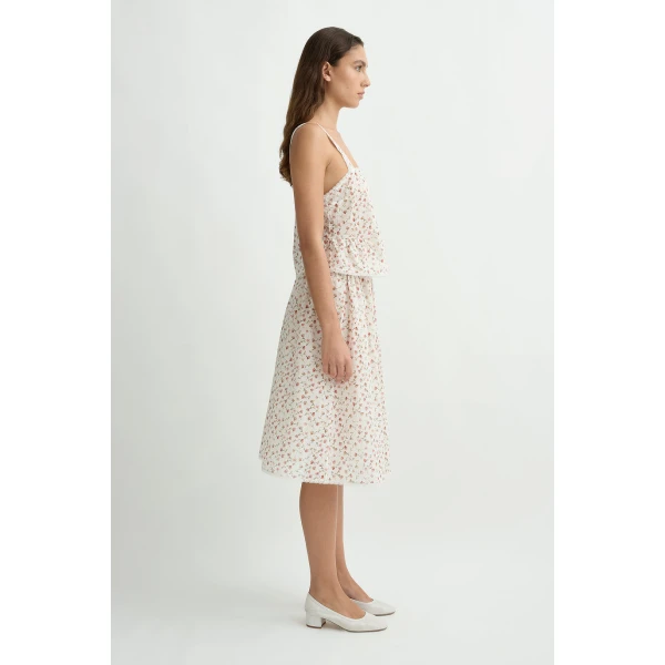 Posse Charlotte Top in Watercolour Floral | Tops | Luxury Shoes , view 5