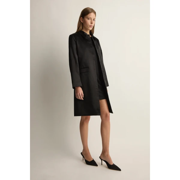 Posse Chester Coat in Black | Coats | Luxury Shoes , view 5