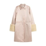 Posse Chester Coat in Powder Pink | Coats | Luxury Shoes 