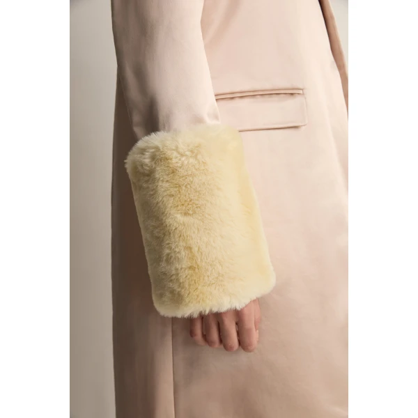 Posse Chester Coat in Powder Pink | Coats | Luxury Shoes , view 6