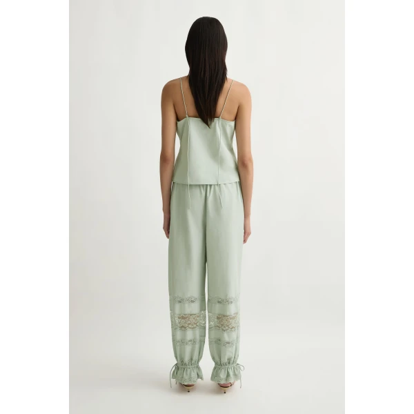 Posse Cleo Cami in Seafoam | Camisoles | Luxury Shoes , view 5