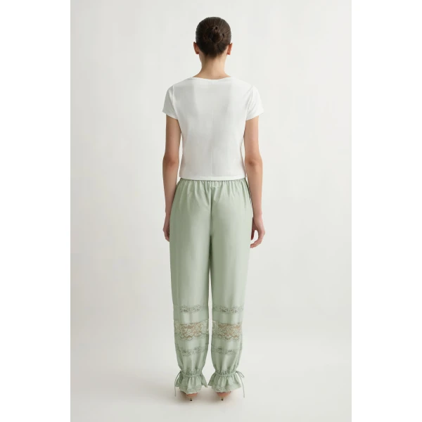 Posse Cleo Pant in Seafoam | Pants | Luxury Shoes , view 4