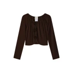 Posse Cynthia Blouse in Chocolate | Blouse | Luxury Shoes 