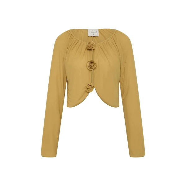 Posse Cynthia Blouse in Rattan | Blouse | Luxury Shoes 