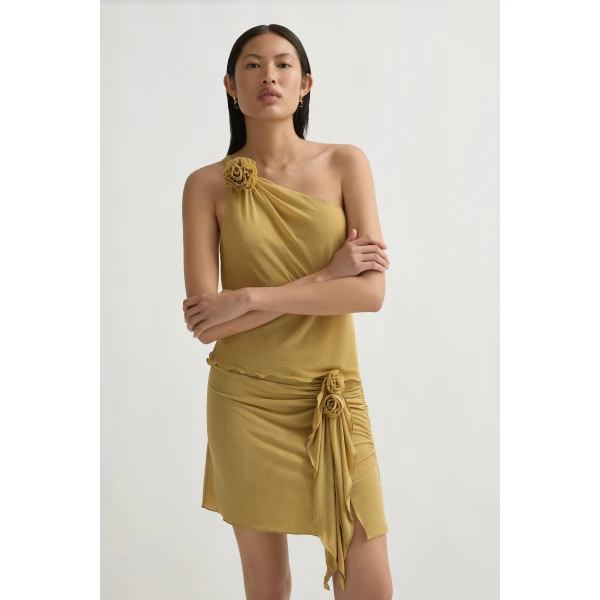 Posse Cynthia Top in Rattan | Tops | Luxury Shoes , view 2