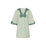 Posse Darya Kaftan in Green | kaftan | Luxury Shoes 
