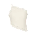 Posse Darya One Shoulder Top in Cream | Tops | Luxury Shoes 