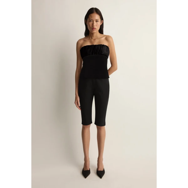 Posse Dean Top in Black | Tops | Luxury Shoes , view 2