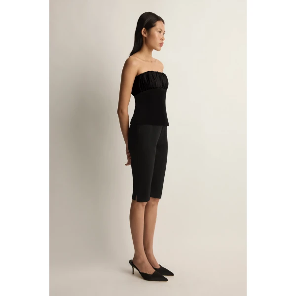 Posse Dean Top in Black | Tops | Luxury Shoes , view 3
