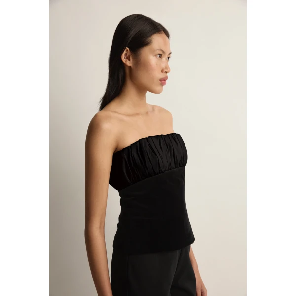 Posse Dean Top in Black | Tops | Luxury Shoes , view 5