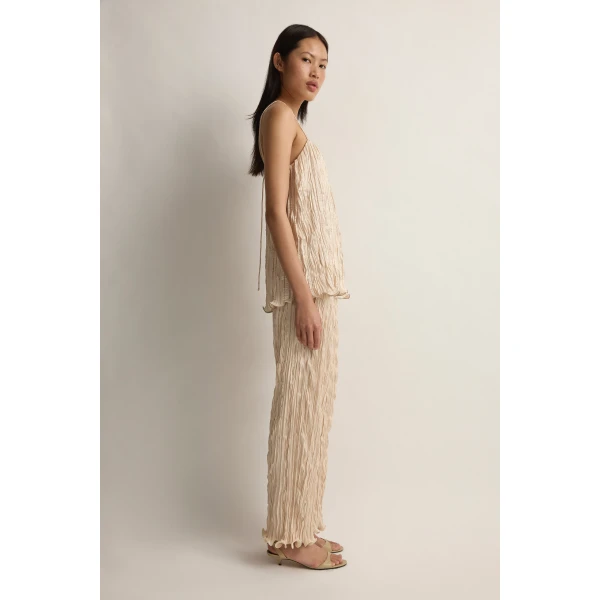 Posse Esme Cami in Cream | Camisoles | Luxury Shoes , view 4