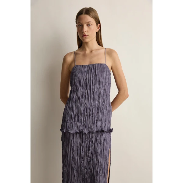 Posse Esme Cami in Dusk | Camisoles | Luxury Shoes , view 2
