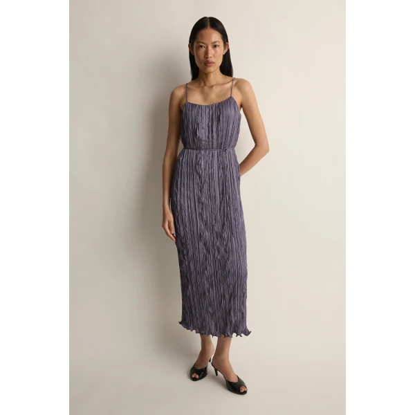 Posse Esme Slip Dress in Dusk | Maxi Dresses | Luxury Shoes , view 2
