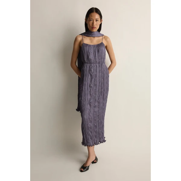 Posse Esme Slip Dress in Dusk | Maxi Dresses | Luxury Shoes , view 3