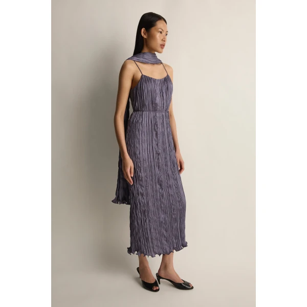 Posse Esme Slip Dress in Dusk | Maxi Dresses | Luxury Shoes , view 4