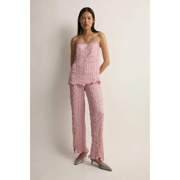 Posse Esme Trouser in Rose | Pants | Luxury Shoes , view 3