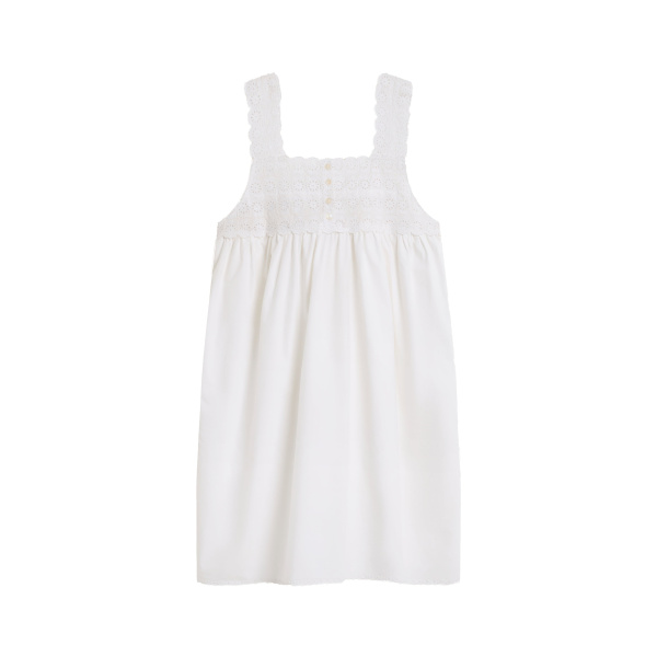 Posse Ezra Shift Mini Dress in Vintage White | Mini Dresses | Luxury Shoes 