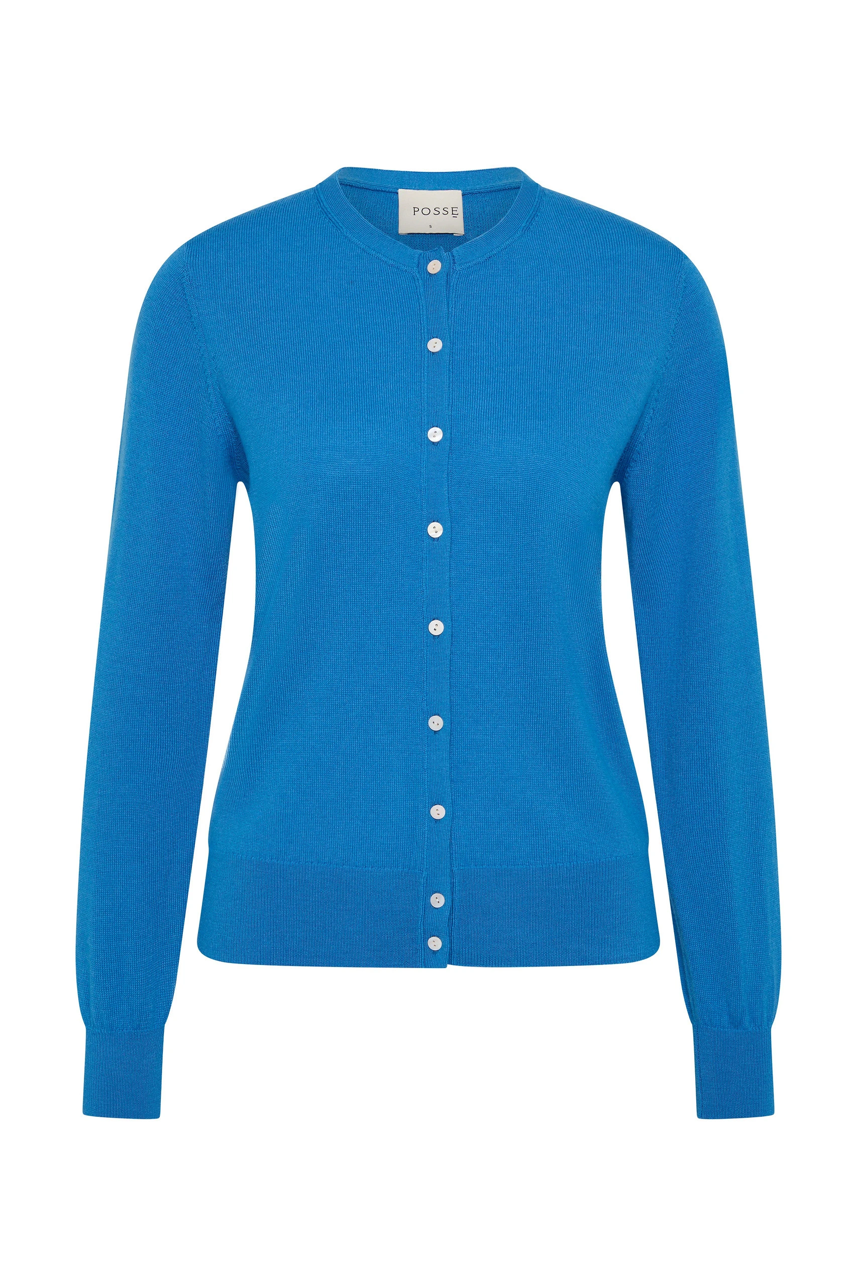 Posse Finn Cardigan in Bright Blue Posse Finn Cardigan in Bright Blue | Cardigan | Luxury Shoes