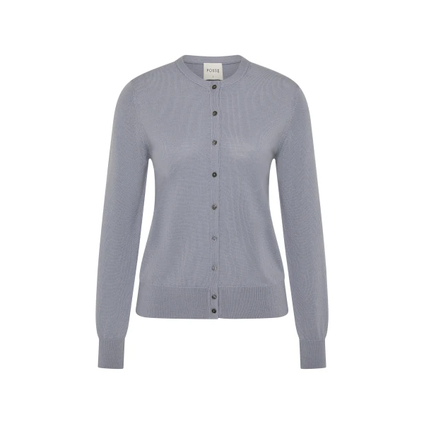Posse Finn Cardigan in Grey | Cardigan | Luxury Shoes 