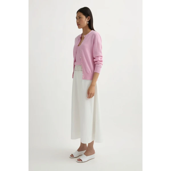 Posse Finn Cardigan in Taffy | Cardigan | Luxury Shoes , view 4