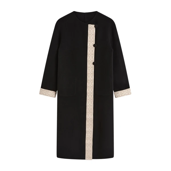 Posse Florian Coat in Black | Coats | Luxury Shoes 