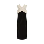 Posse Florian Dress in Black | Midi Dresses | Luxury Shoes 