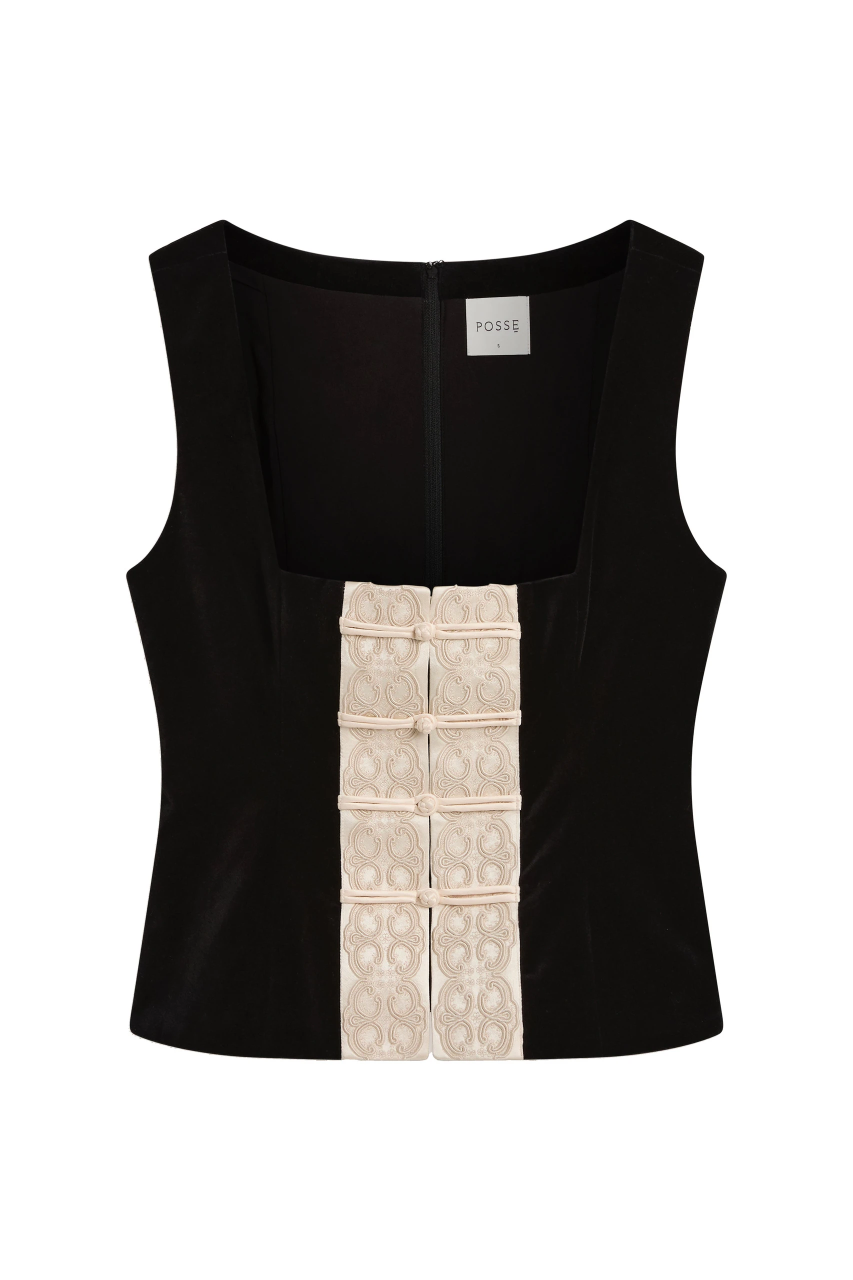 Posse Florian Top in Black Posse Florian Top in Black | Tops | Luxury Shoes