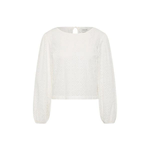 Posse Harriet Blouse in Vintage White | Blouse | Luxury Shoes 