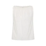 Posse Harriet Boat Neck Top in Vintage White | Tops | Luxury Shoes 
