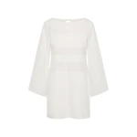 Posse Harriet Dress in Vintage White | Midi Dresses | Luxury Shoes 