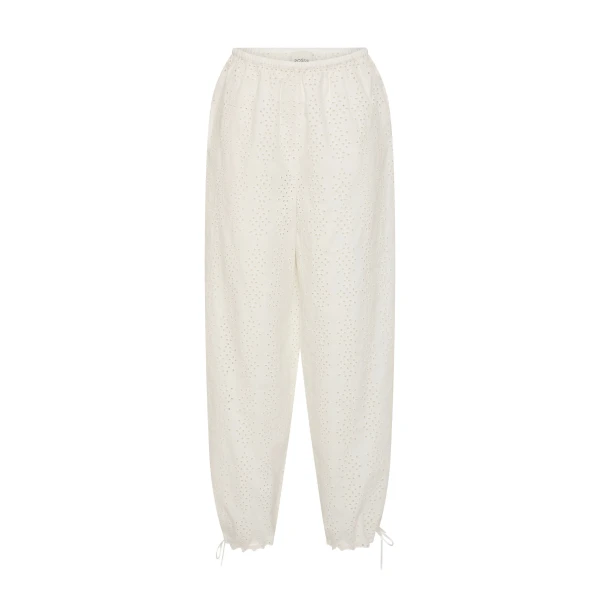 Posse Harriet Pant in Vintage White | Pants | Luxury Shoes 