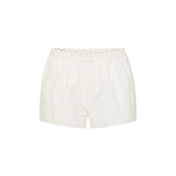 Posse Harriet Short in Vintage White | Shorts | Luxury Shoes 