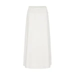 Posse Harriet Skirt in Vintage White | Midi Skirts | Luxury Shoes 
