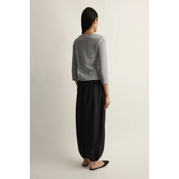 Posse Indi Top in Grey | Sweaters | Luxury Shoes , view 4