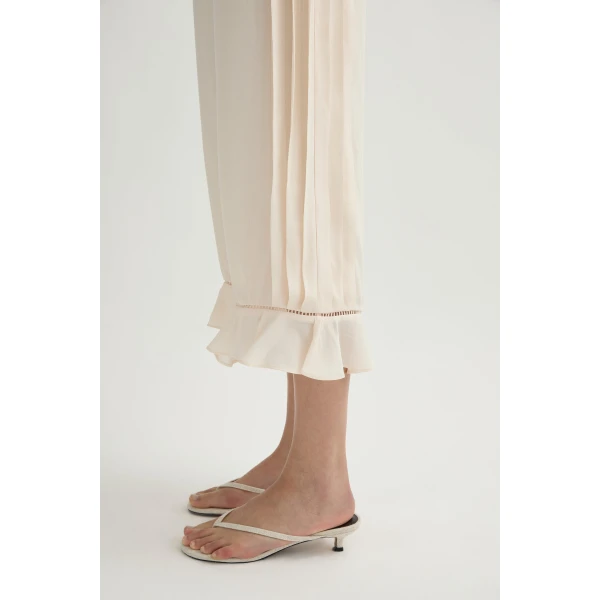 Posse Jane Pant in Peach Sorbet | Pants | Luxury Shoes , view 2