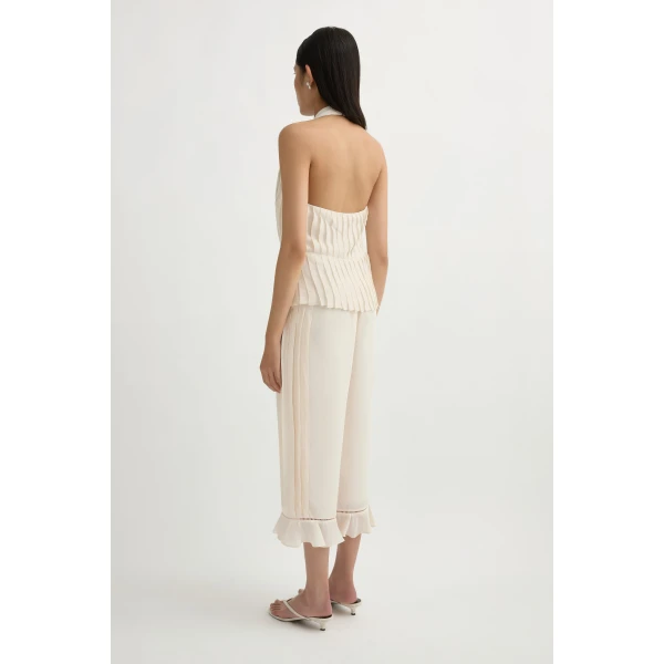 Posse Jane Pant in Peach Sorbet | Pants | Luxury Shoes , view 5