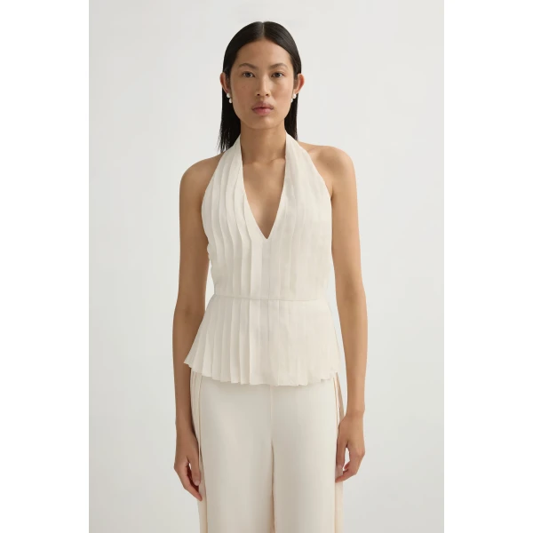 Posse Jane Top in Peach Sorbet | Tops | Luxury Shoes , view 2