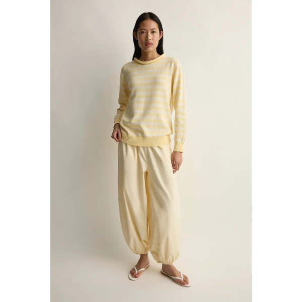 Posse Lara Jumper in Butter Cream | Sweaters | Luxury Shoes , view 3