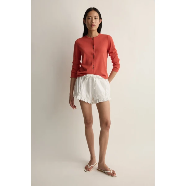 Posse Lexi Cardigan in Apple | Cardigan | Luxury Shoes , view 3
