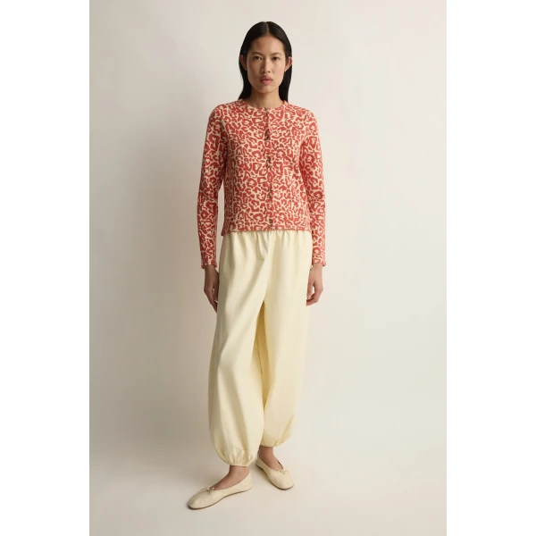 Posse Lexi Cardigan in Red Leopard | Cardigan | Luxury Shoes , view 3
