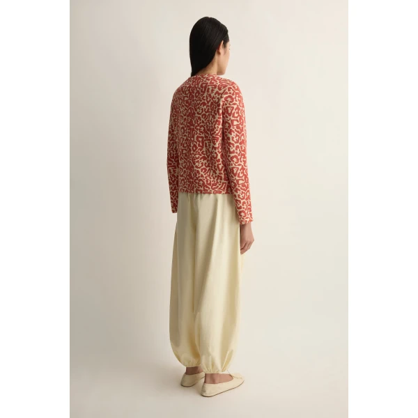 Posse Lexi Cardigan in Red Leopard | Cardigan | Luxury Shoes , view 5