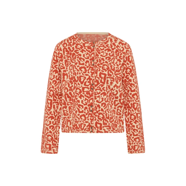 Posse Lexi Cardigan in Red Leopard | Cardigan | Luxury Shoes 