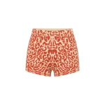 Posse Lexi Short in Red Leopard | Shorts | Luxury Shoes 