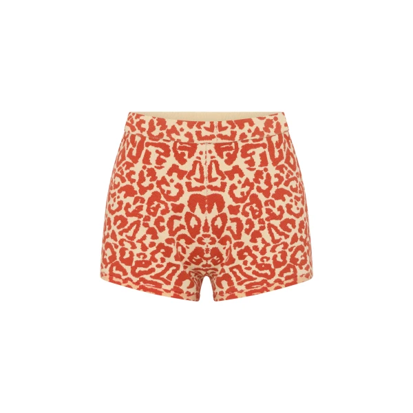 Lexi Short in Red Leopard
