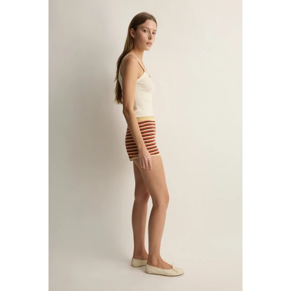 Posse Lexi Short in Stripe | Shorts | Luxury Shoes , view 3