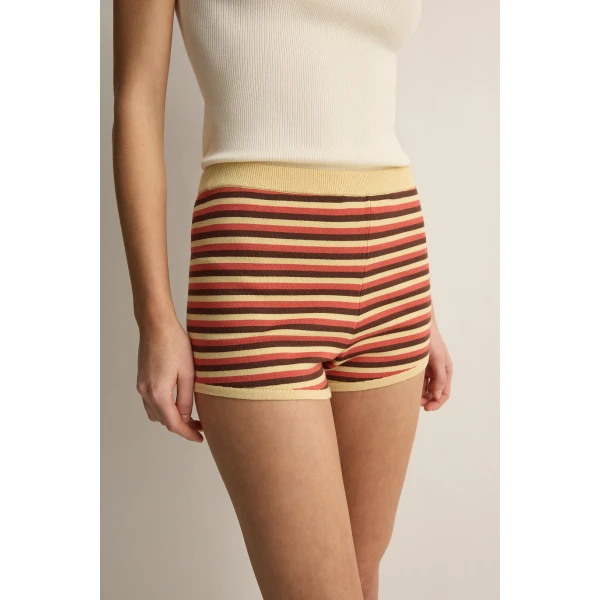 Posse Lexi Short in Stripe | Shorts | Luxury Shoes , view 5