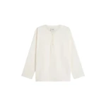 Posse Maeve Long Sleeve Top in Vintage White | Long Sleeve | Luxury Shoes 