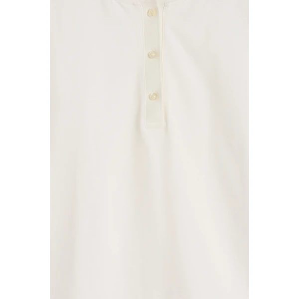 Posse Maeve Long Sleeve Top in Vintage White | Long Sleeve | Luxury Shoes , view 6