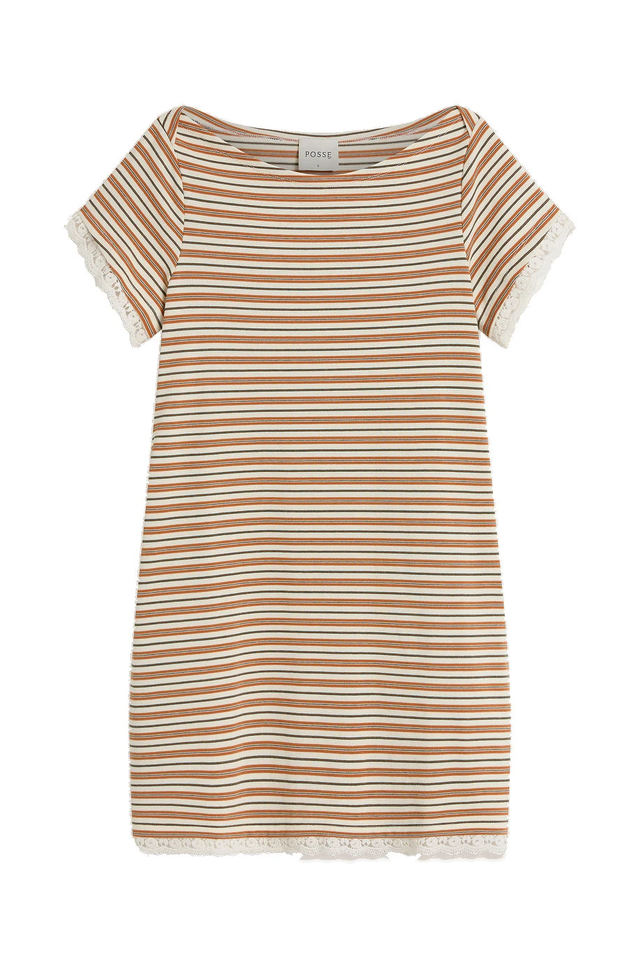 Posse Maeve Mini Dress in Toffee Stripe Posse Maeve Mini Dress in Toffee Stripe | Mini Dresses | Luxury Shoes